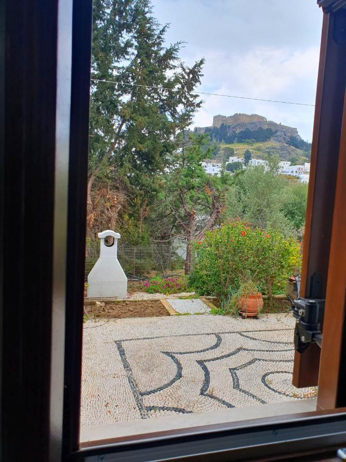 Galini View Apartments Lindos Luaran gambar