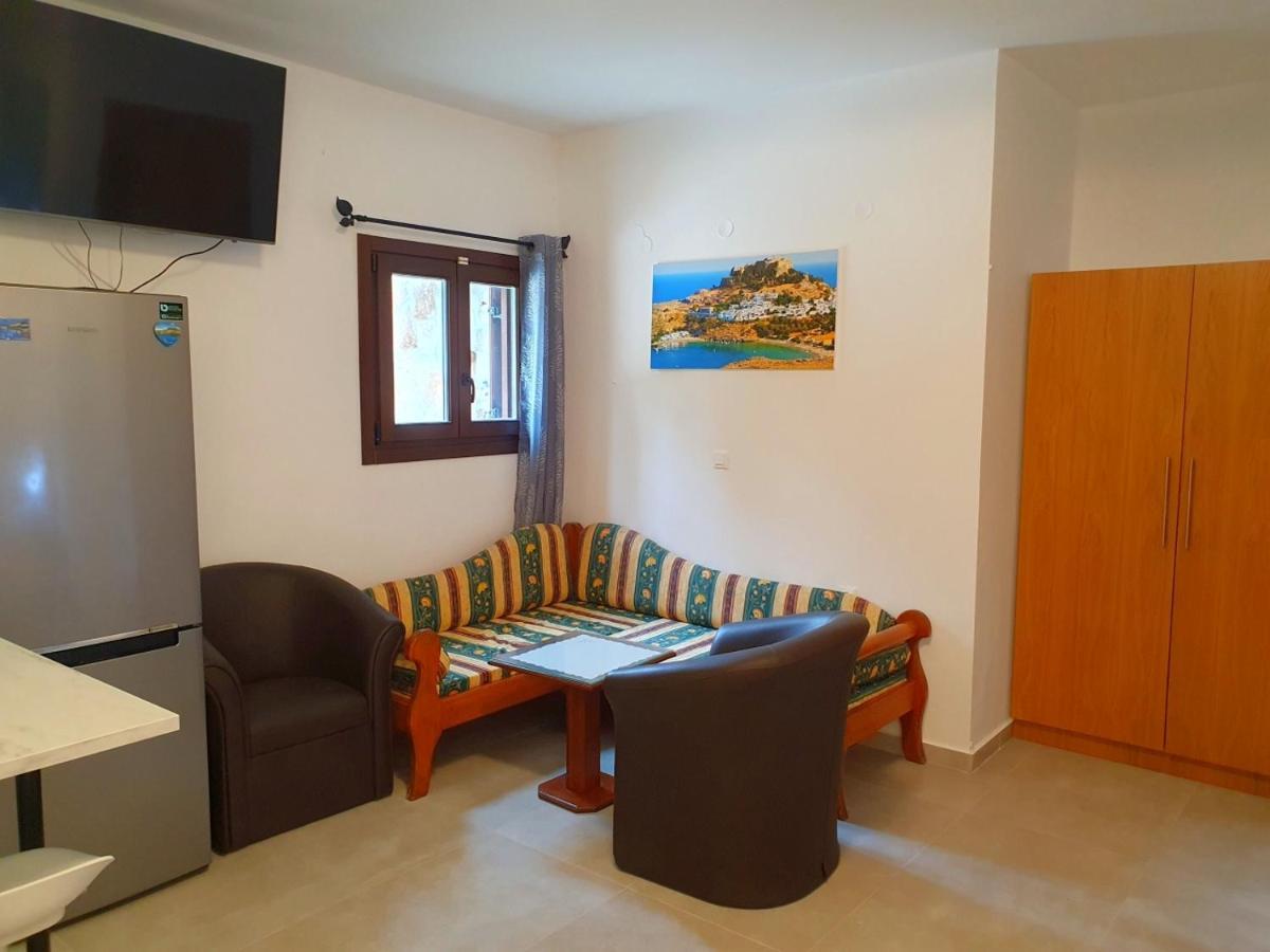 Galini View Apartments Lindos Luaran gambar