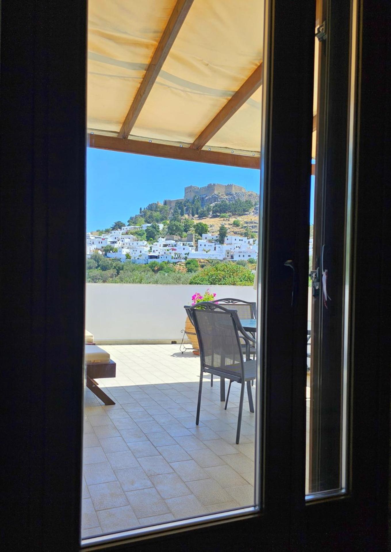 Galini View Apartments Lindos Luaran gambar