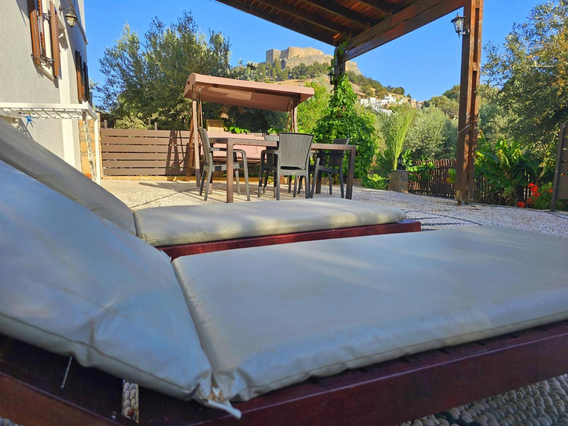 Galini View Apartments Lindos Luaran gambar