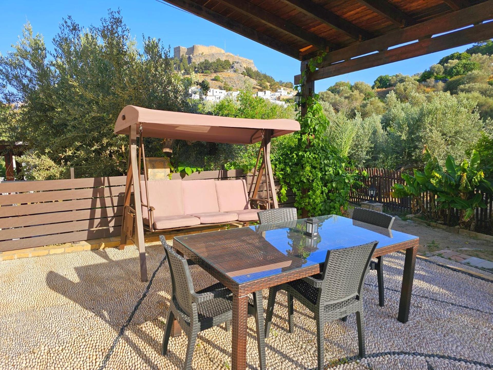Galini View Apartments Lindos Luaran gambar