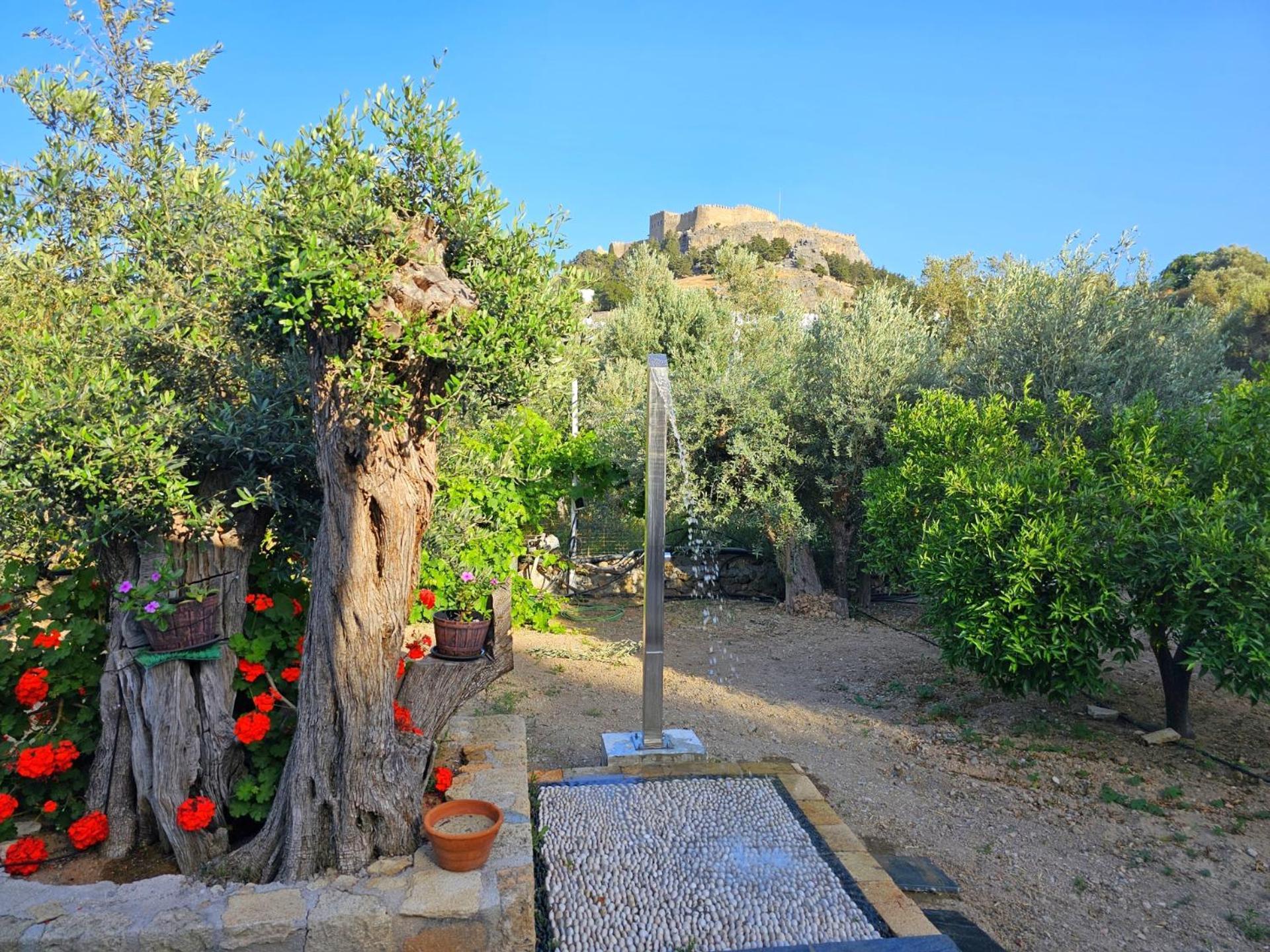 Galini View Apartments Lindos Luaran gambar