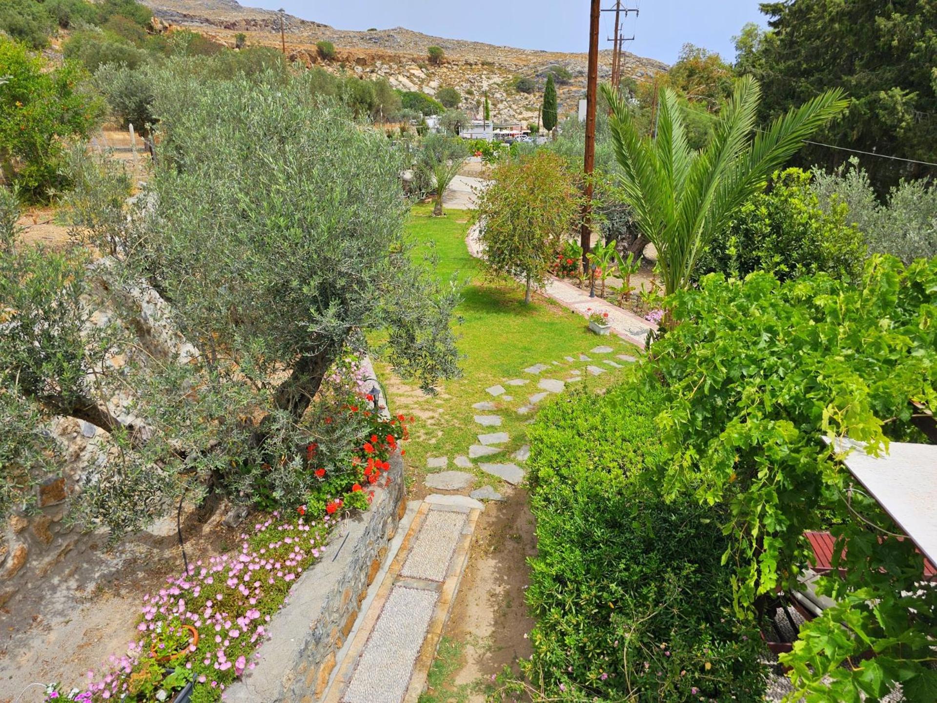 Galini View Apartments Lindos Luaran gambar