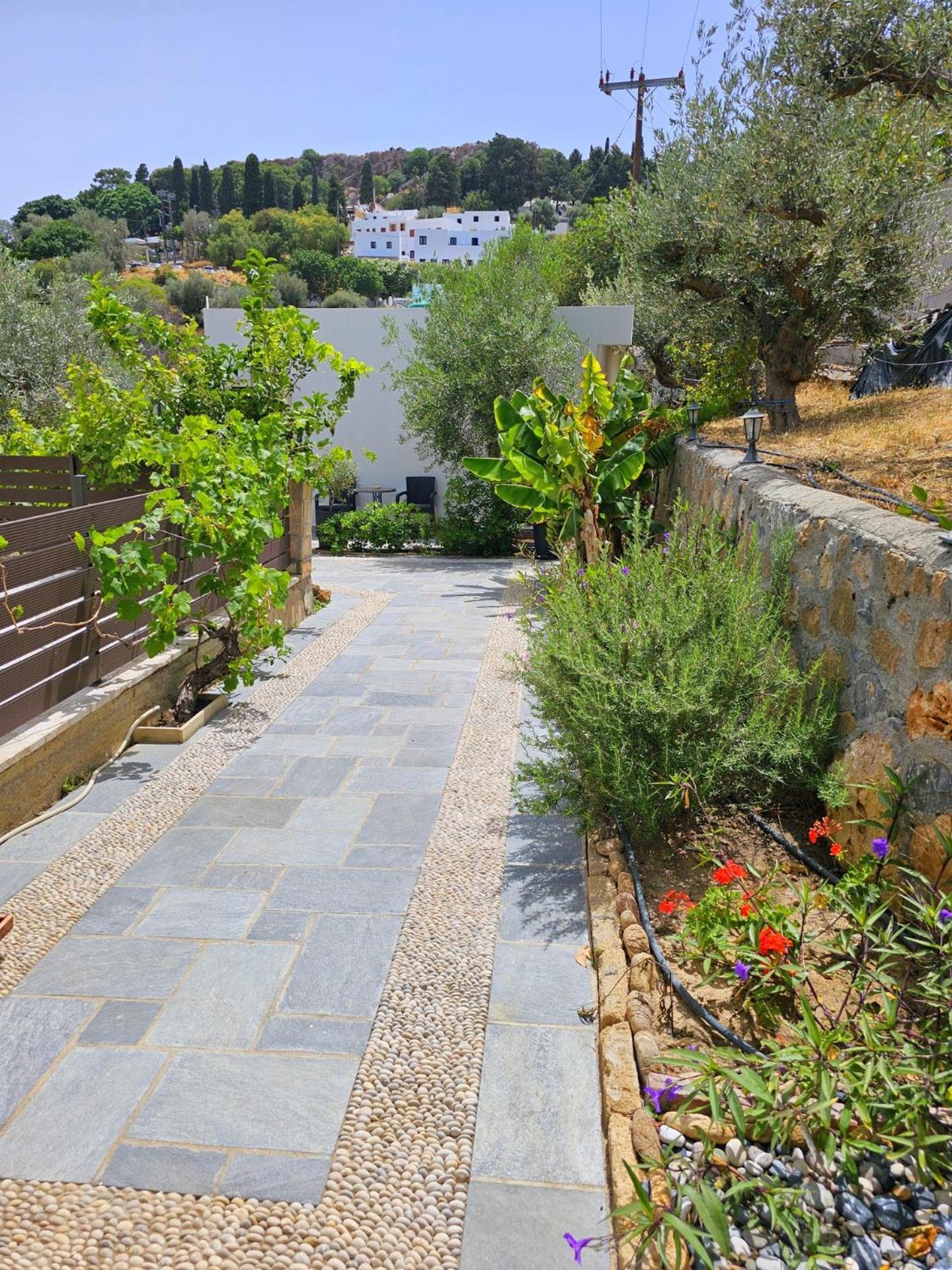 Galini View Apartments Lindos Luaran gambar