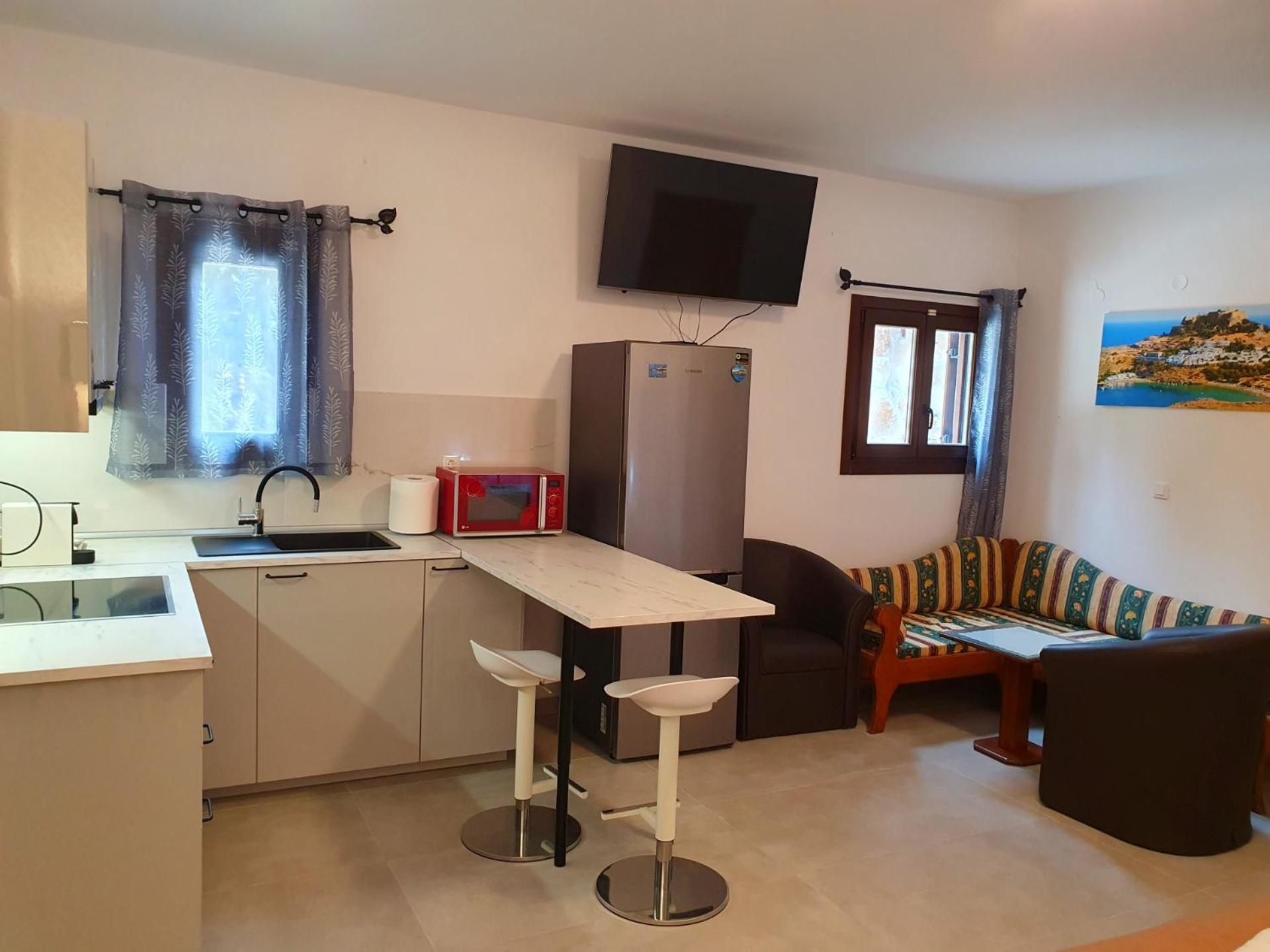 Galini View Apartments Lindos Luaran gambar