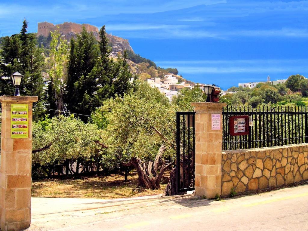 Galini View Apartments Lindos Luaran gambar