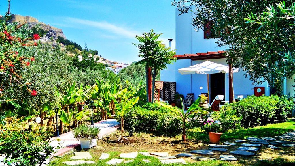 Galini View Apartments Lindos Luaran gambar